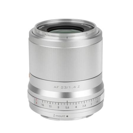 Viltrox AF 23mm F1.4 STM - obiektyw stałoogniskowy, APS-C, Nikon Z, srebrny_1